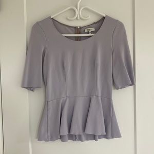 Aritzia peplum top. Size 6